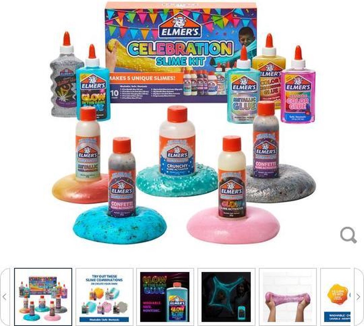 Kinderlijm Elmers slijmkit Celebration